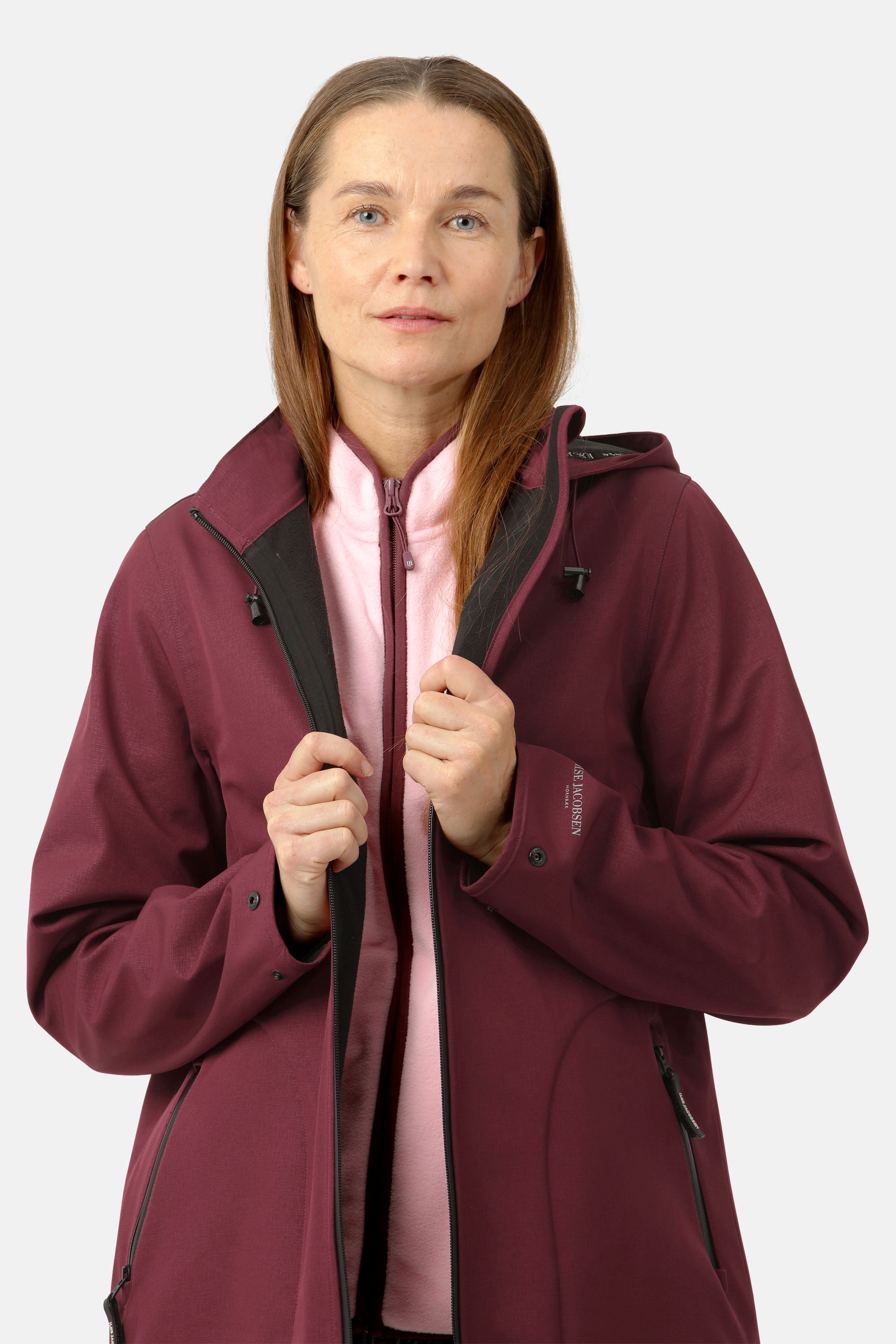 Imperméable Softshell Coupe A - Maroon Banner